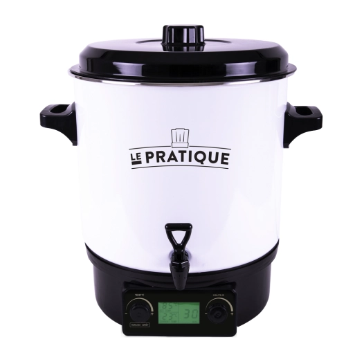 Sterilisateur Electrique Auto Email Lcd 1800w (7 Bocaux 1 L) - LE PRATIQUE