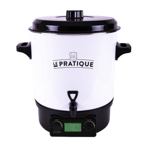 Sterilisateur Electrique Auto Email Lcd 1800w (7 Bocaux 1 L) - LE PRATIQUE