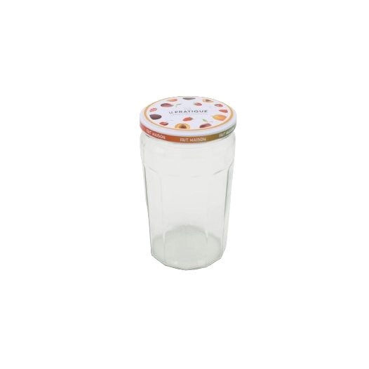 1 Pots De Confiture 650ml Ø82mm Pack De 4 - LE PRATIQUE