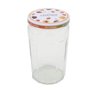1 Pots De Confiture 650ml Ø82mm Pack De 4 - LE PRATIQUE