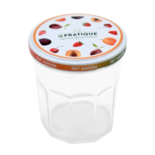 1 Pots De Confiture 324ml Ø82mm Pack De 6 - LE PRATIQUE