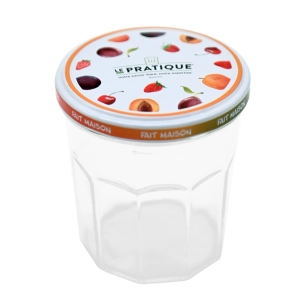 1 Pots De Confiture 324ml Ø82mm Pack De 6 - LE PRATIQUE