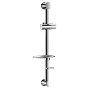 barre de douche chromee d25,
