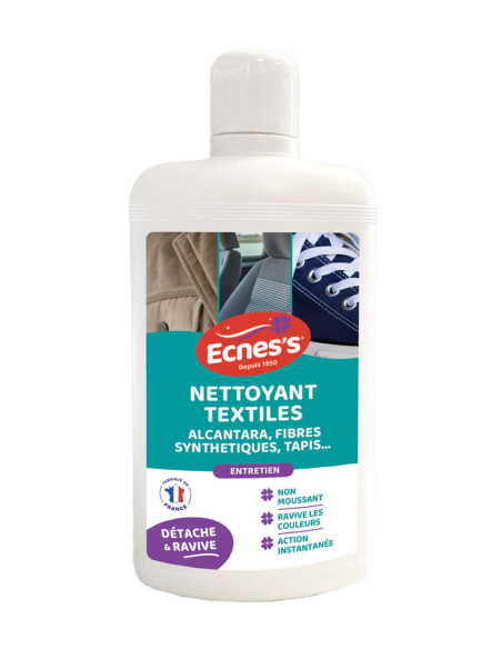 Nettoyant Textiles 500ml Ecness Nettoyage en profondeur des textiles - Ecness