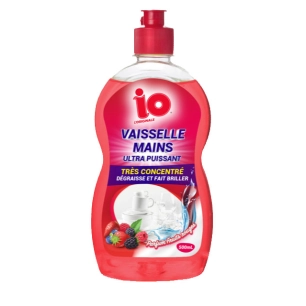 liquide vaisselle ultra puissant fruit rouges 500 ml liquide vaisselle ultra puissant fruit rouges 500 ml - io