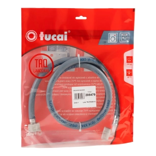 tuyau d'adduction d'eau de lave-linge f ¾ po - f coudée ¾ po, 200 cm