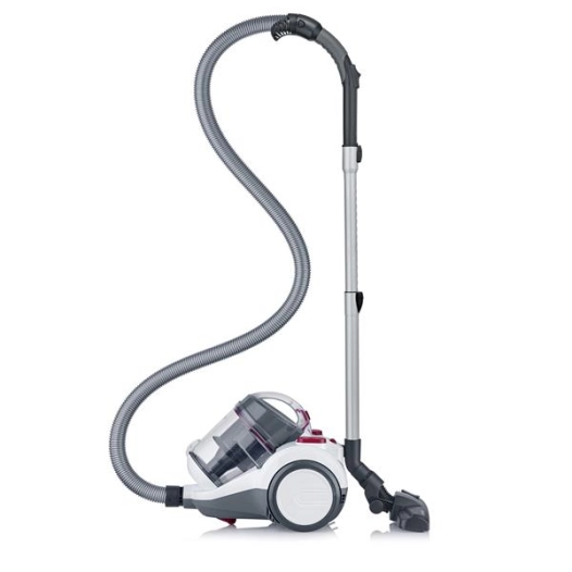 severin aspirateur sans sac blanc rouge 750w 2 1 l 79 db filtre hepa - severin