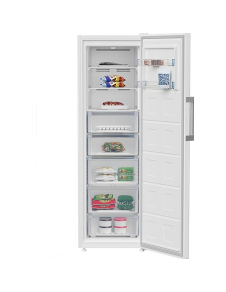 beko congélateur armoire no-frost b1rfne314w - beko
