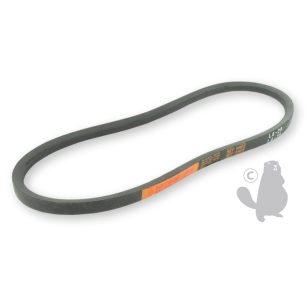 courroie lisse trapézoïdale série la (section 12,5x8,5mm) longueur ext: 66. pl