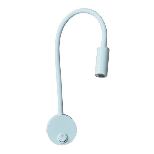 applique led classique 3 w, 4000 k, 450 lm, blanc, 35 x 6,3 cm