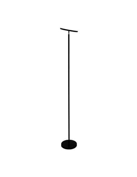Lampadaire Dencel LED, 3CCT, Dimmable, Noir - CRISTALRECORD