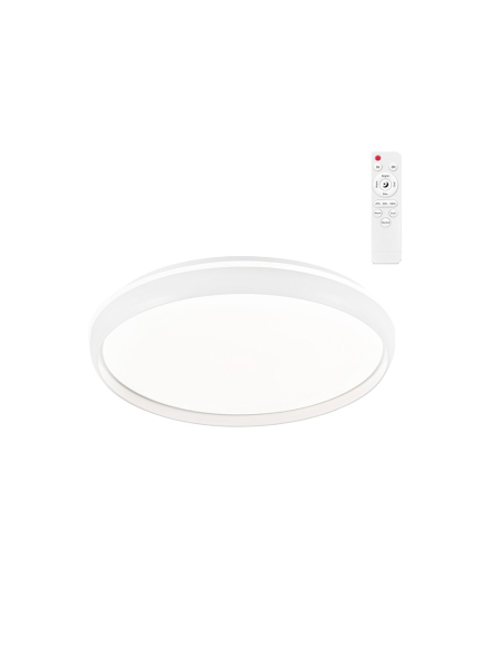 Charly Plafon LED Éclairage LED 3CCT puissant et rond - CRISTALRECORD