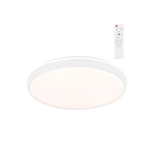 plafon led circulaire, charly, 80 w, 3cct, 8800 lm, blanc, ø60 x 7 cm