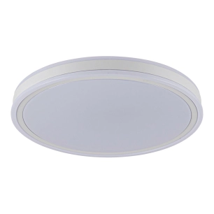 plafon led circulaire, targes, 46 w, 3cct, 5060 lm, blanc, ø40 x 6,5 cm