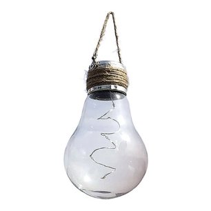 Lot de 2 ampoules solaires décoratives à poser ou à suspendre - WATT & HOME