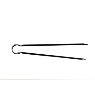 pincette de foyer ã  crochet 50 cm - ets devaux