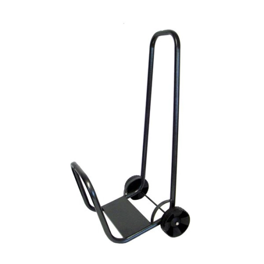 chariot porte bã»ches monobloc 2 roues - noir martelã© - ets devaux