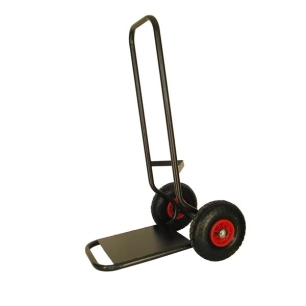 chariot diable multi usages 2 roues gonflables - noir martelã© - ets devaux