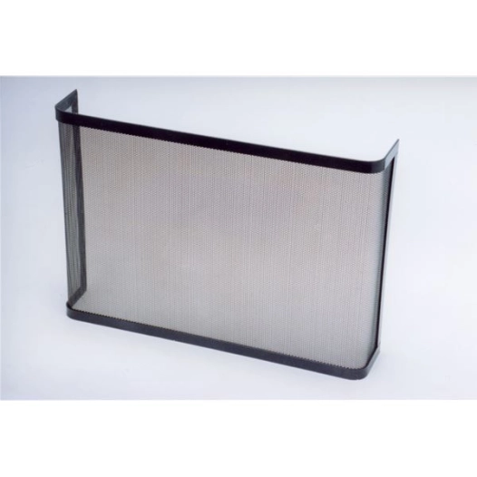 pare-feu galbã© 1 volet - h 50 cm - verni noir - ets devaux