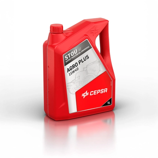 huile lubrifiante multifonctionnelle agro plus 15w40, 5 l