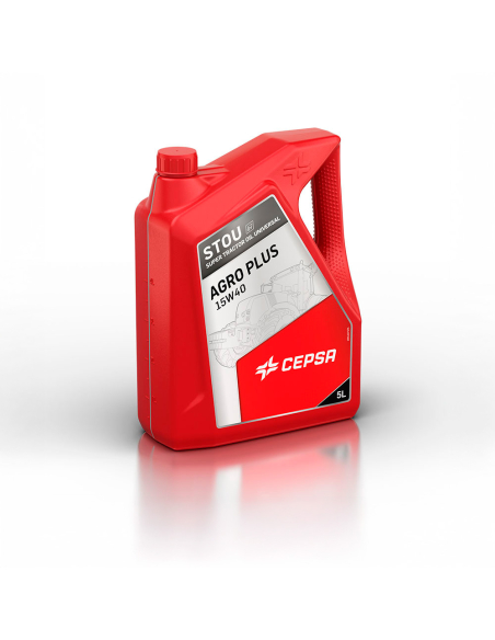 huile lubrifiante multifonctionnelle agro plus 15w40, 5 l