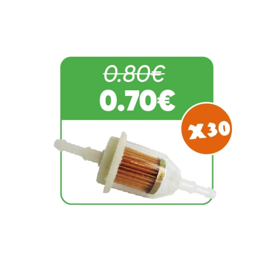 lot de 30 filtres à carburant adaptable pour kohler, toro et autres. remplace origine: 2505003, 71-5960.