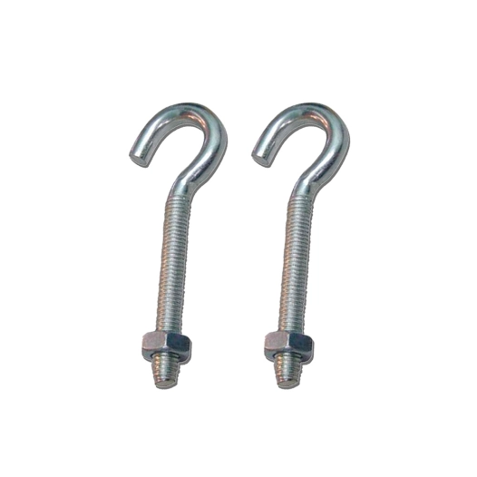 piton à oeil ouvert avec écrou hm02, m8 x 60 mm, zingué, blister 2 unités