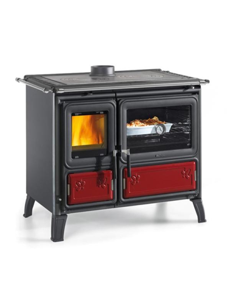 nordica cuisinière à bois milly.16bordeaux - nordica
