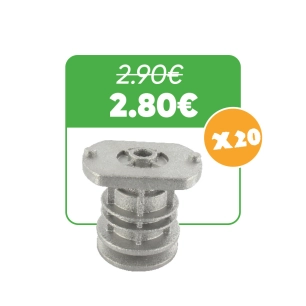 lot de 20 moyeux de lame adaptable pour castelgarden - mac garda
