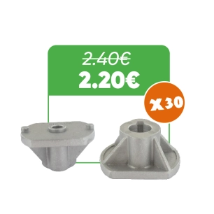 lot de 30 moyeux de lame adaptable pour castelgarden modèles twincut f72, tc92, tc102, tc122, sd98, sd108 - honda