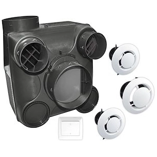 Kit VMC standard LUNA S3 pour l'habitat pavillonnaire du T1 au T7 - SOLER et PALAU