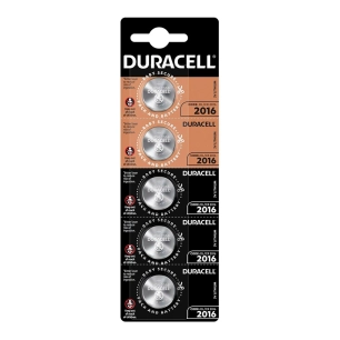 pile lithium cr2016 3 v ø20 x 1,6 mm blister 5 uts