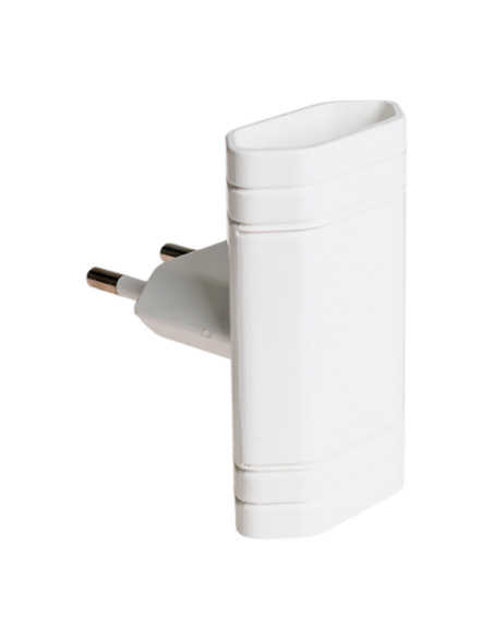 Adaptateur double 2P+T Double prise, sécurité, compact - SOLERA