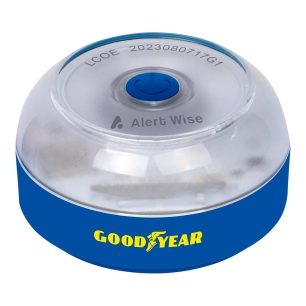 balise de détresse homologuée alert wise goodyear v16, géolocalisable avec dgt 3.0