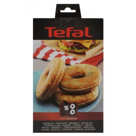 coffret snack collection.plaques bagels(2)+1 livre recettes - seb international service