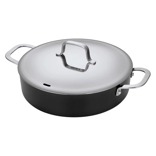 maestro sauteuse 2 anses 28cm revetu ceramique+cv - beka