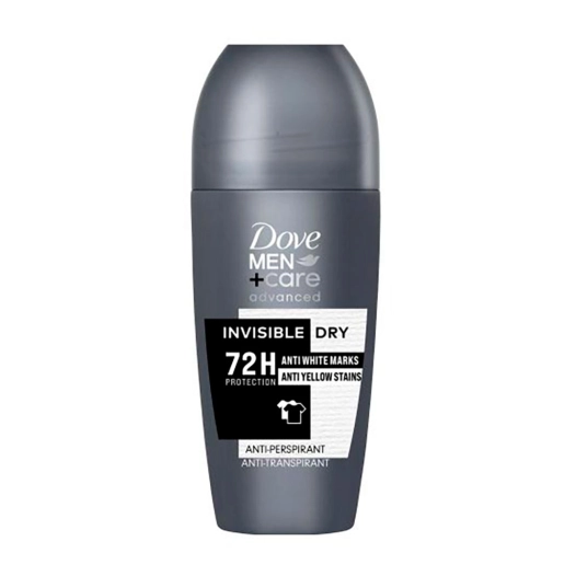déodorant roll-on homme invisible advance 72 h, 50 ml