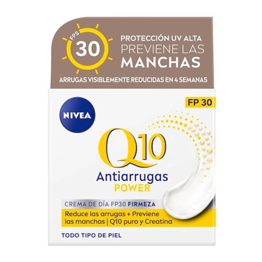 crème de jour anti-rides q10 fps30 pour tous types de peau 50 ml