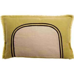 coussin bicolore laly gold 40x65 - sde ld