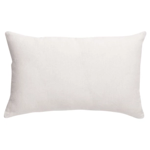 coussin uni zeff blanc 30x50 - sde ld
