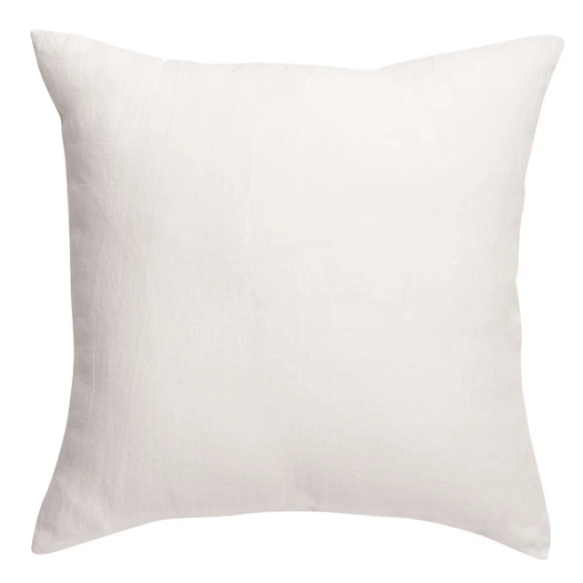 coussin uni zeff blanc 45x45 - sde ld