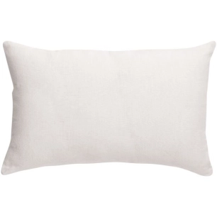 coussin uni zeff blanc 40x65 - sde ld