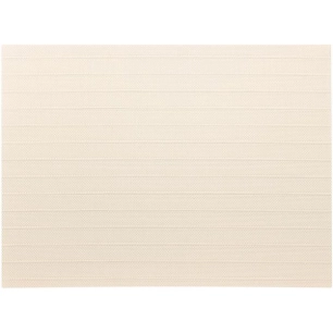 set de table manoka neige/argent 33x45 - sde ld