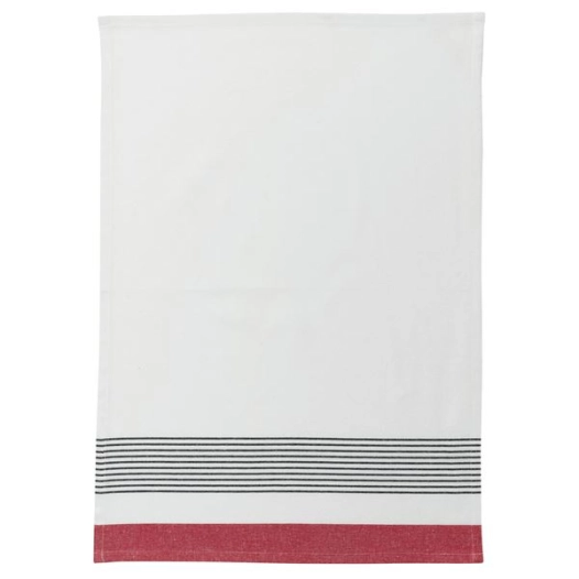 torchon recycle mattia rouge 50x70 - sde ld