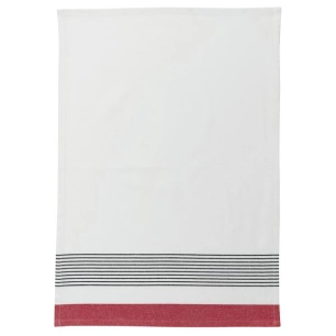 torchon recycle mattia rouge 50x70 - sde ld