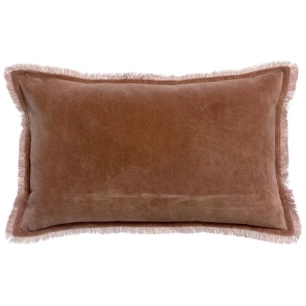 coussin uni fara bois de rose 30x50 - sde ld