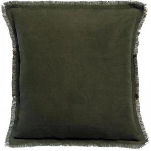 coussin uni laly olive 45x45 - sde ld