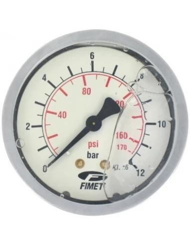 Manomètre 12 bar glycérine 63