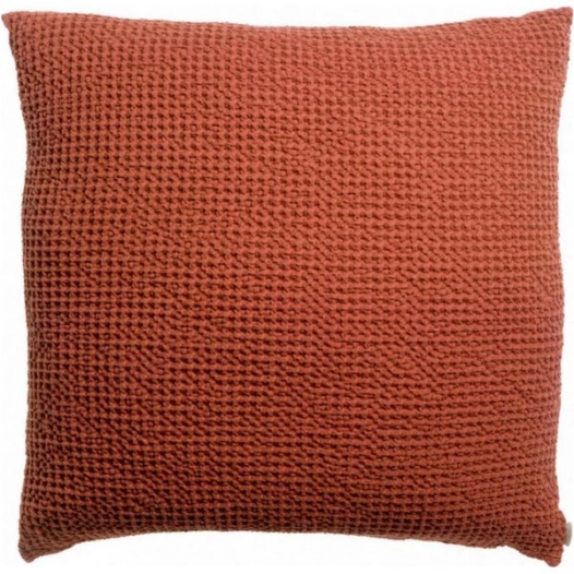 coussin recycle maia sienne 45x45 - sde ld