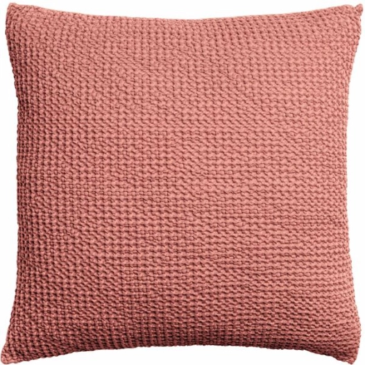 coussin recycle maia terracotta 45x45 - sde ld